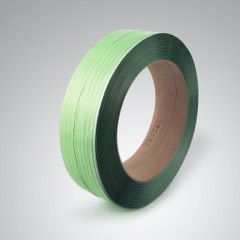 Grünes Kunststoffband